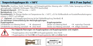 Kupplungsdosen Edelstahl 1.4305, 45° Winkel, Schlauchtülle MIT ENTRIEGELUNG, DN 6 (9 mm Zapfen), Temperierkupplung, GSP, kompatibel zu Hasco,alle Größen,Parker, Hydraulik, Mineralöl, Luft, Wasser, Schmieröl, Schlauch, Druckschlauch, Pneumatik
